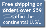free shipping on orders over $59