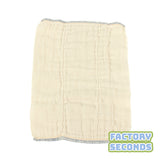 OsoCozy Unbleached Prefolds Factory Seconds (dozen)