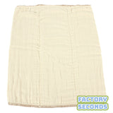 OsoCozy Unbleached Prefolds Factory Seconds (dozen)