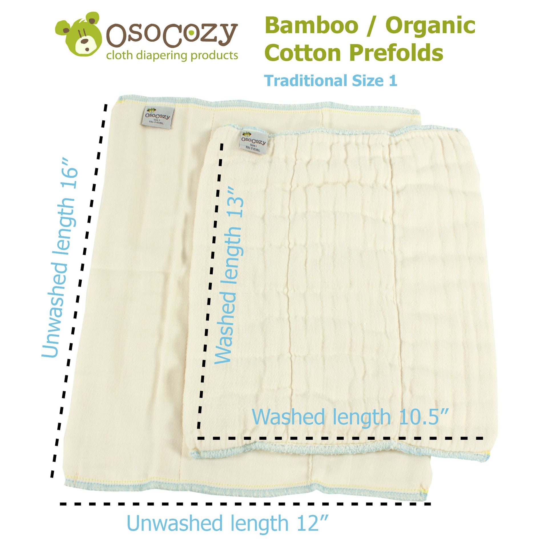 Get 30% Off Osocozy Bamboo Prefolds