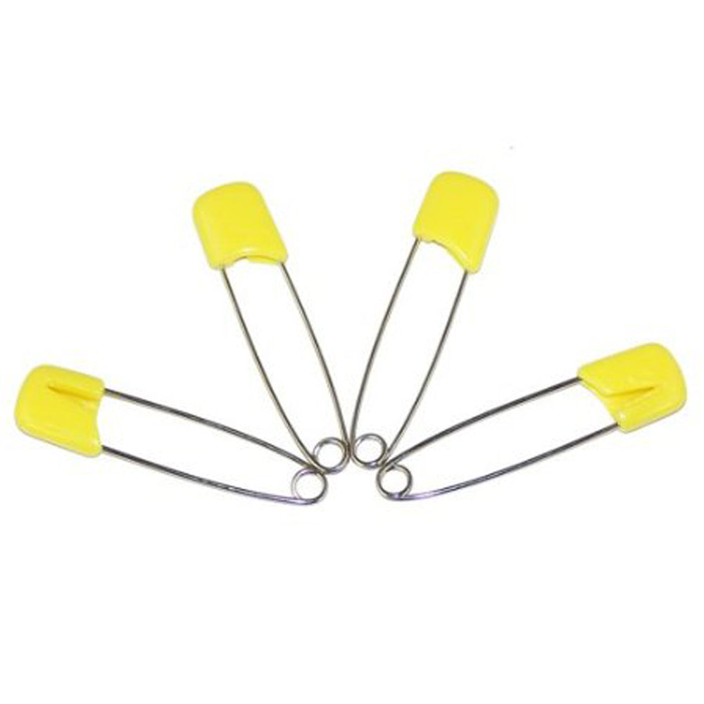 Gerber Diaper Pins for Cloth Diapers 4 Pack Sealed 2004 Yellow