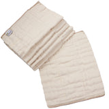 OsoCozy Organic Cotton Prefolds Factory Seconds Dozen