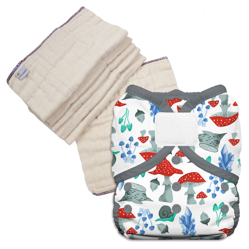 Better-Fit Prefold Trial Package with Thirsties Duo Covers