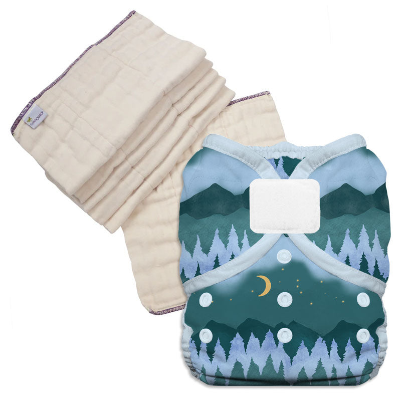 Better-Fit Prefold Trial Package with Thirsties Duo Covers