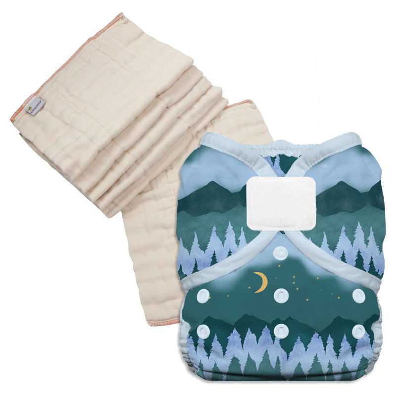 Better-Fit Prefold Trial Package with Thirsties Duo Covers