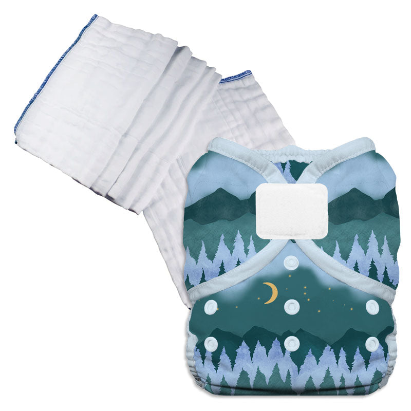 Bleached Prefold Trial Package