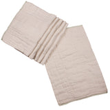 OsoCozy Prefolds Unbleached (6pk)