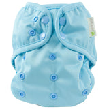 Infant Organic Prefold Trial Package with OsoCozy One Size Diaper Covers